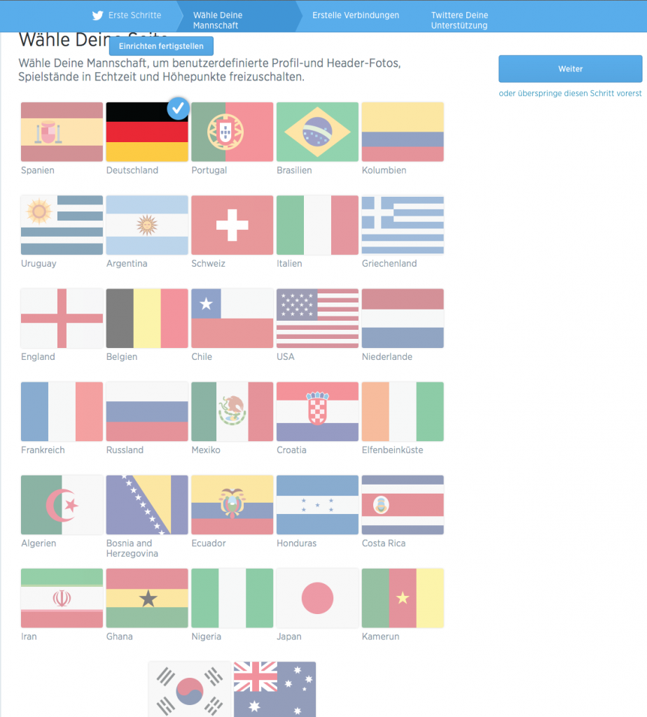 Twitter WorldCup/Fußball-WM 2014