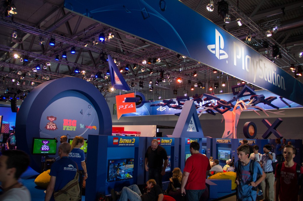 Sony PlayStation 4 auf der GamesCom 2014