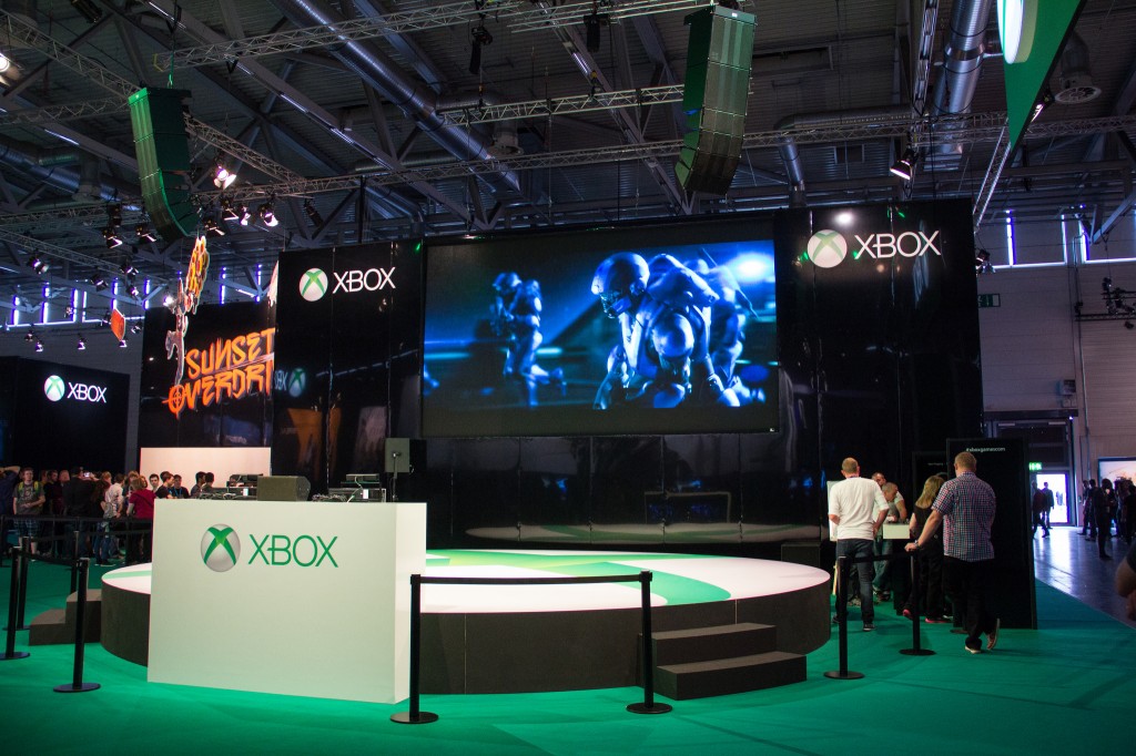 Microsoft Xbox One auf der GamesCom 2014