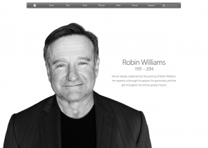 Robin Williams at Apple