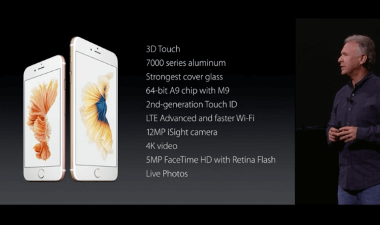 iPhone 6s, iPhone 6s Plus