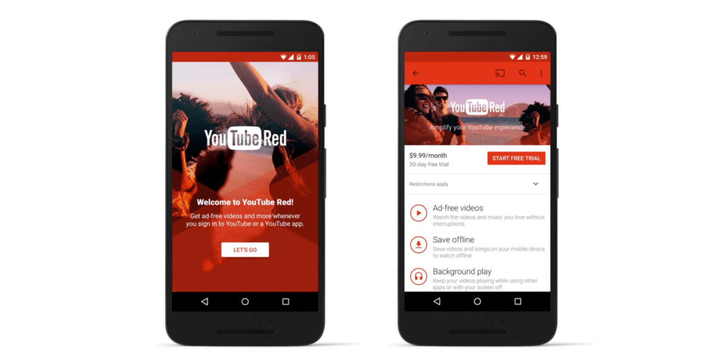 YouTube Red - Premium-Modell mit fragwürdigen Bedingungen