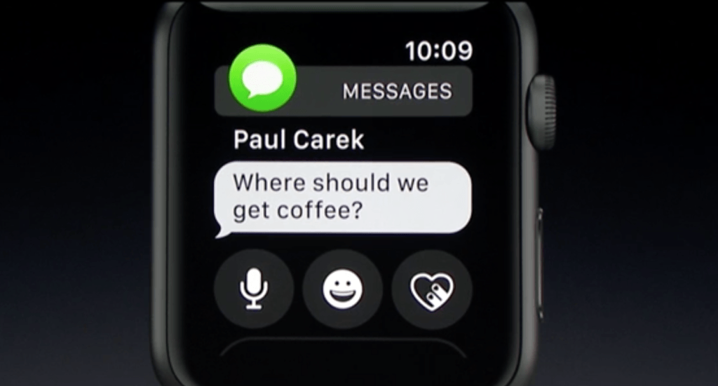 watchOS - Smart Response