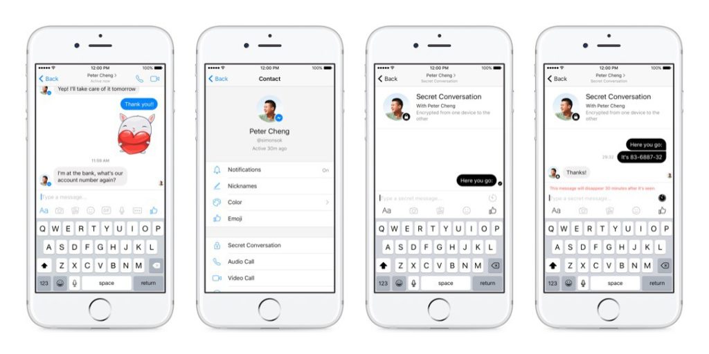 Facebook Messenger - Ende-zu-Ende-Verschlüsselung