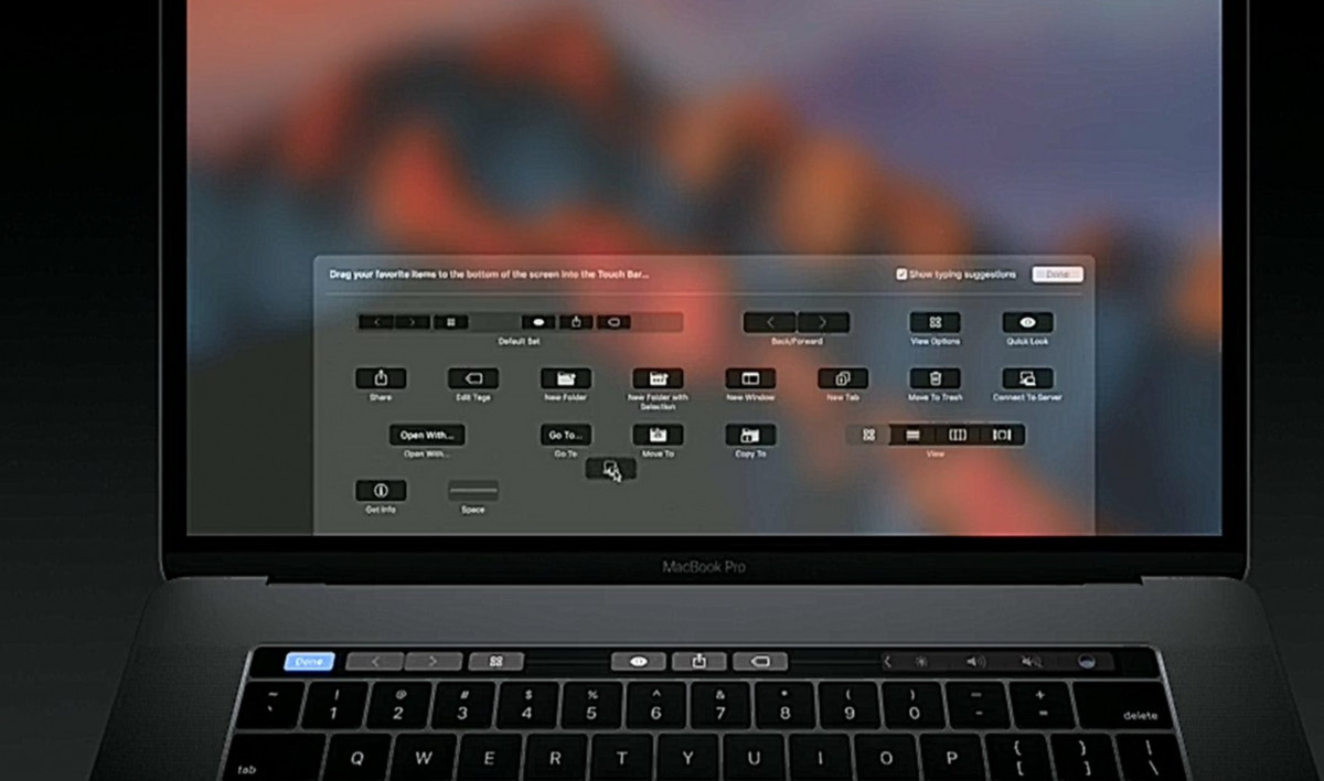 MacBook Pro (2016) Touchbar