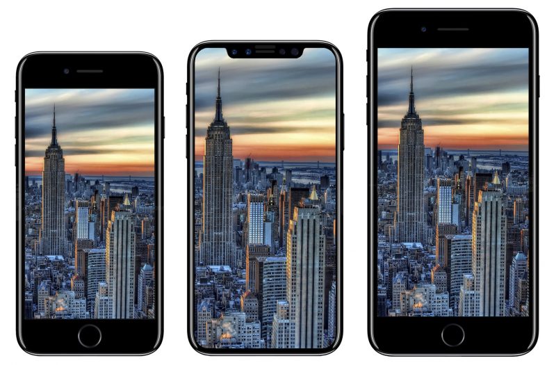 iPhone 8, iPhone X und iPhone 8 Plus im Vergleich
