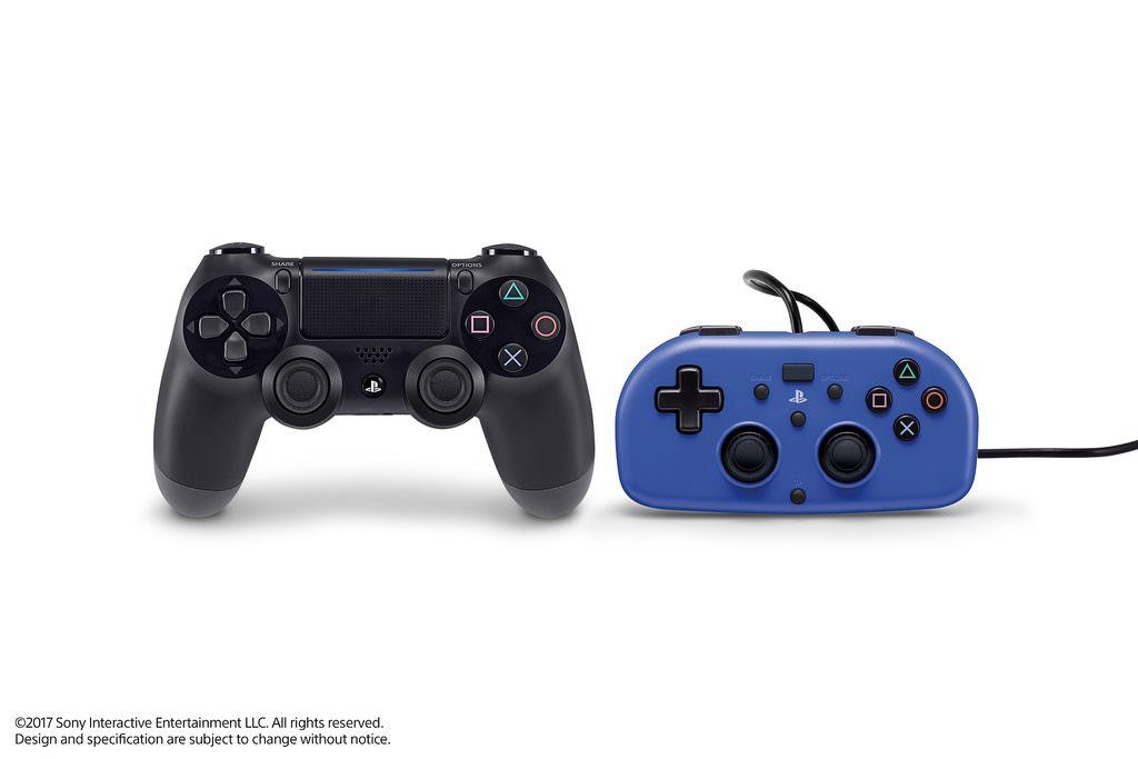 Sony DualShock 4 & Hori Mini Wired Gamepad