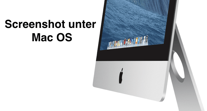 Screenshot unter Mac OS tätigen 3