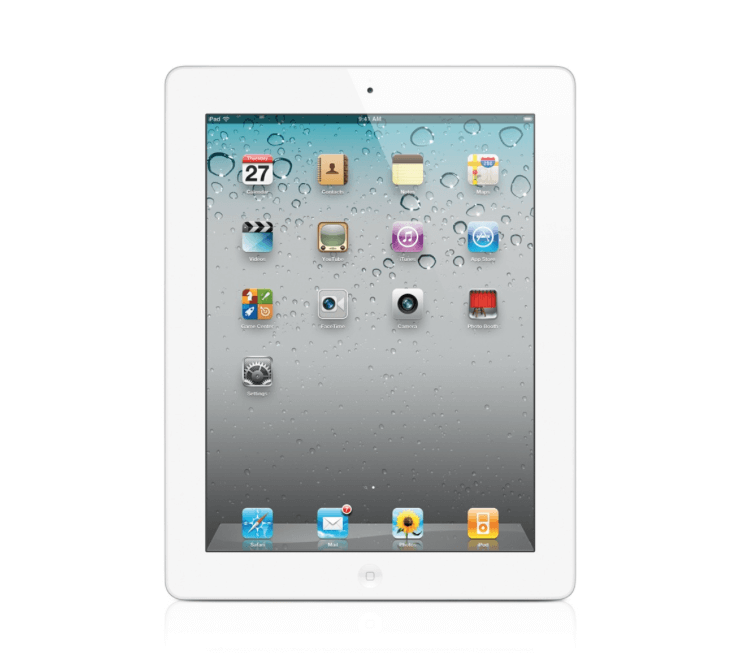 Apple iPad 2 mit 16 GB Speicher in weiß für 259,90 Euro 1