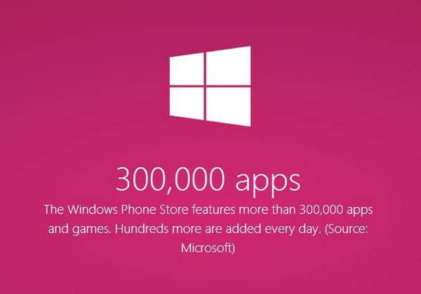 Windows Phone: Jetzt 300.000 Apps im Store aufzufinden 1