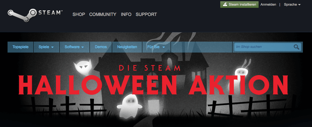 Steam Halloween Sale gestartet 1