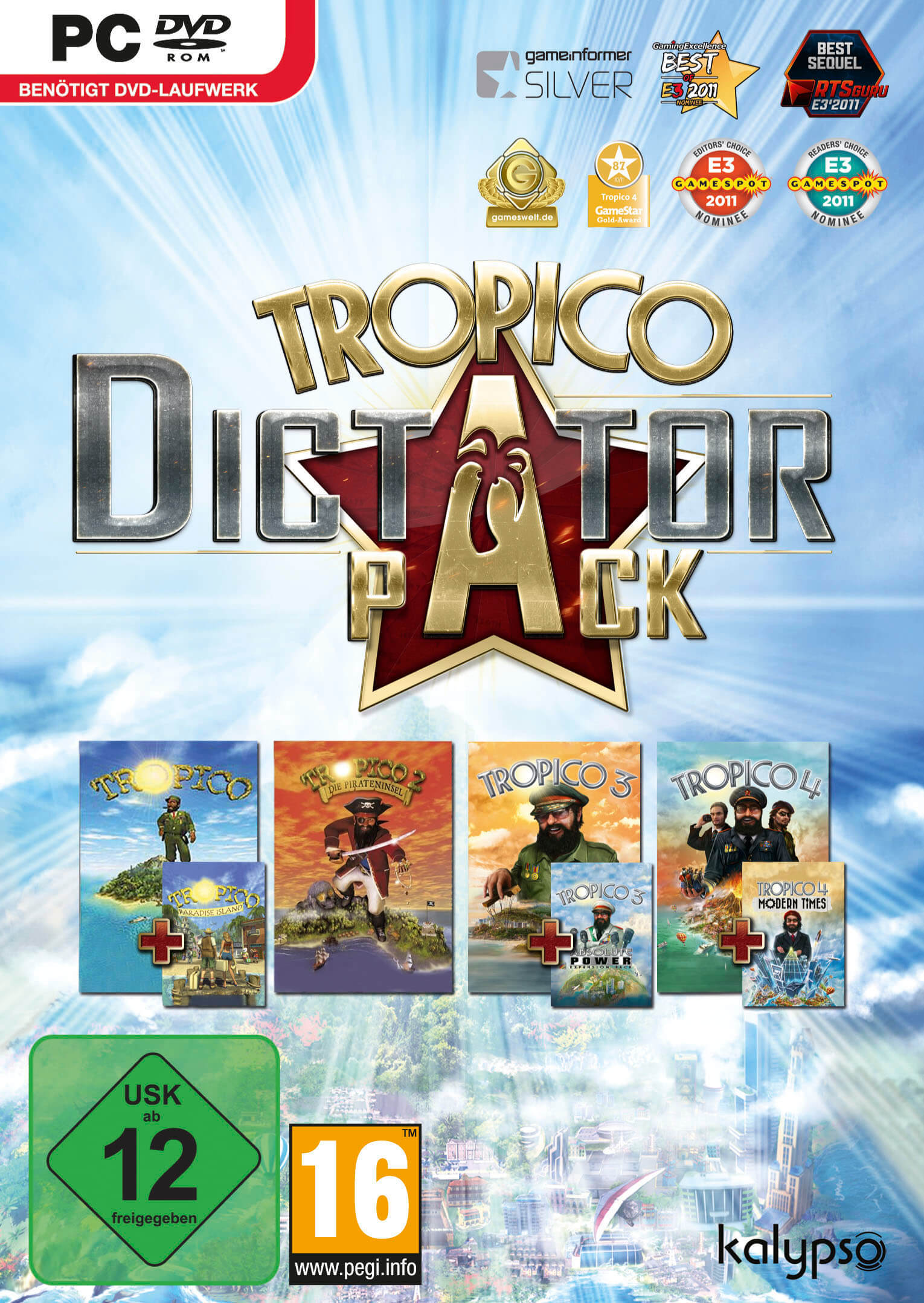 Tropico Dictator Pack: Teil 1 bis Teil 4 in einem Bundle 3