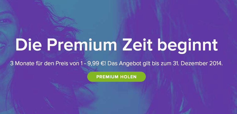 Spotify: 3 Monate Premium zum Preis von einem 3
