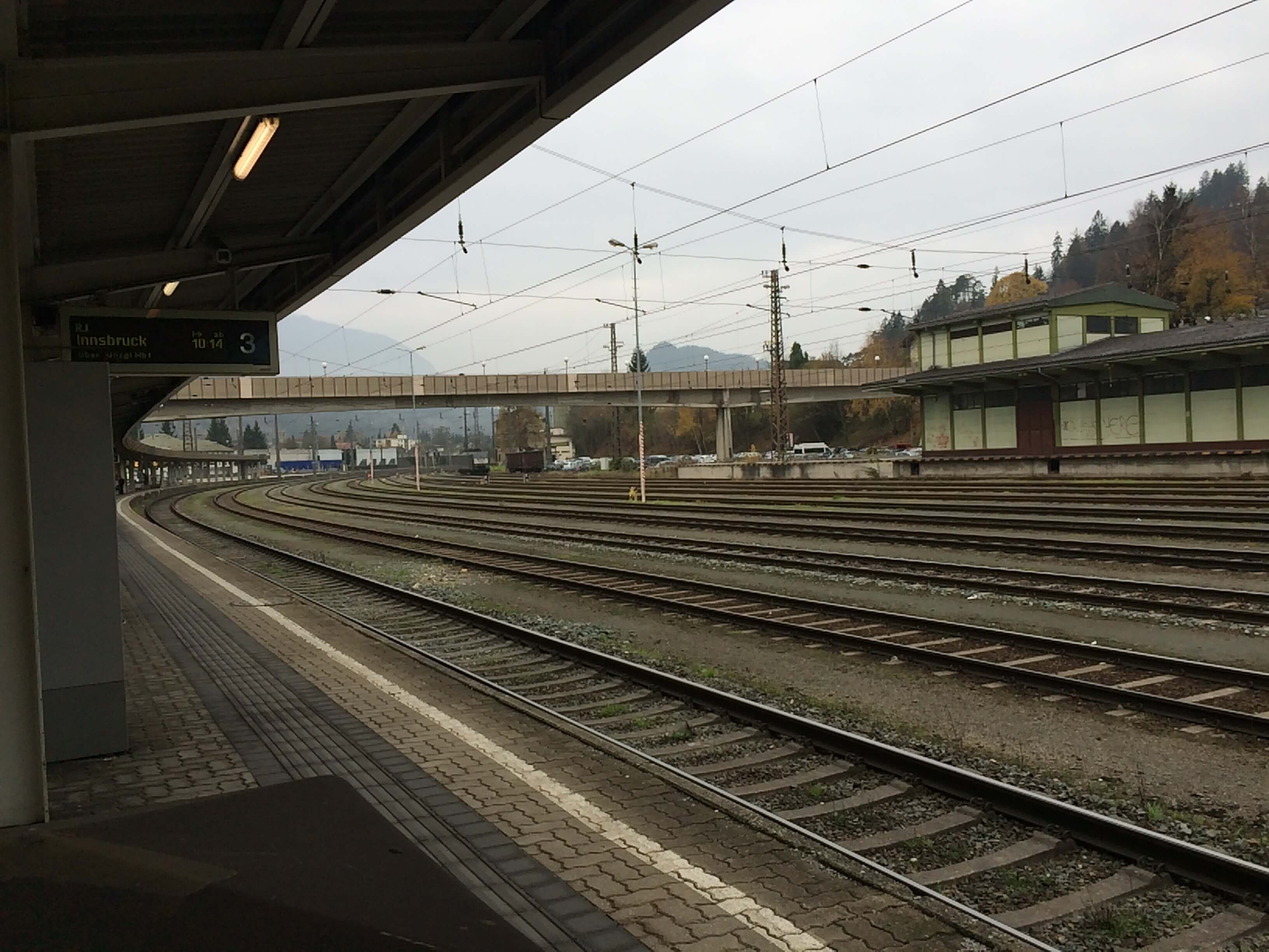 Mit dem Zug nach Innsbruck #Mutprobe 3