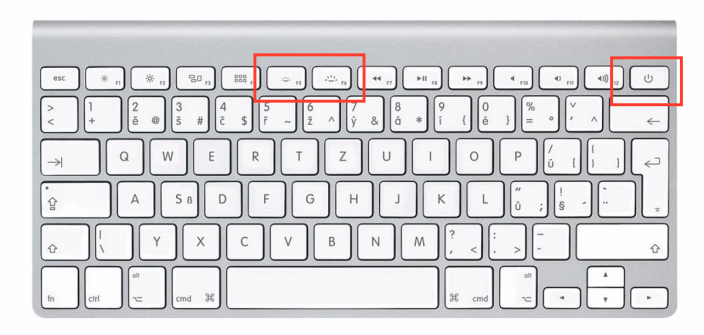 Apple Wireless Keyboard mit beleuchteten Tasten 4