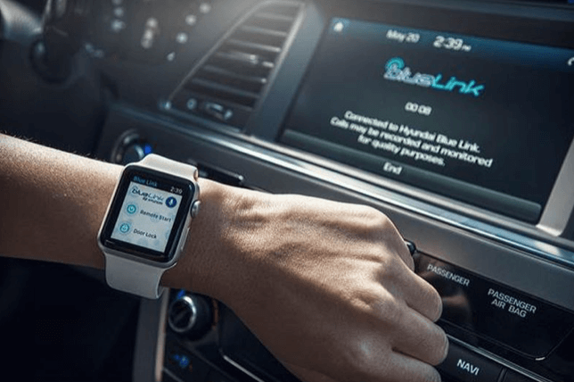 Jetzt kannst Du deinen Hyundai mit der Apple Watch steuern - Hyundai Blue Link 4