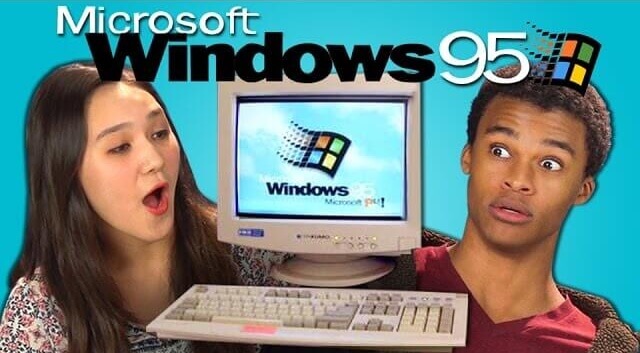 Teens react Windows 95