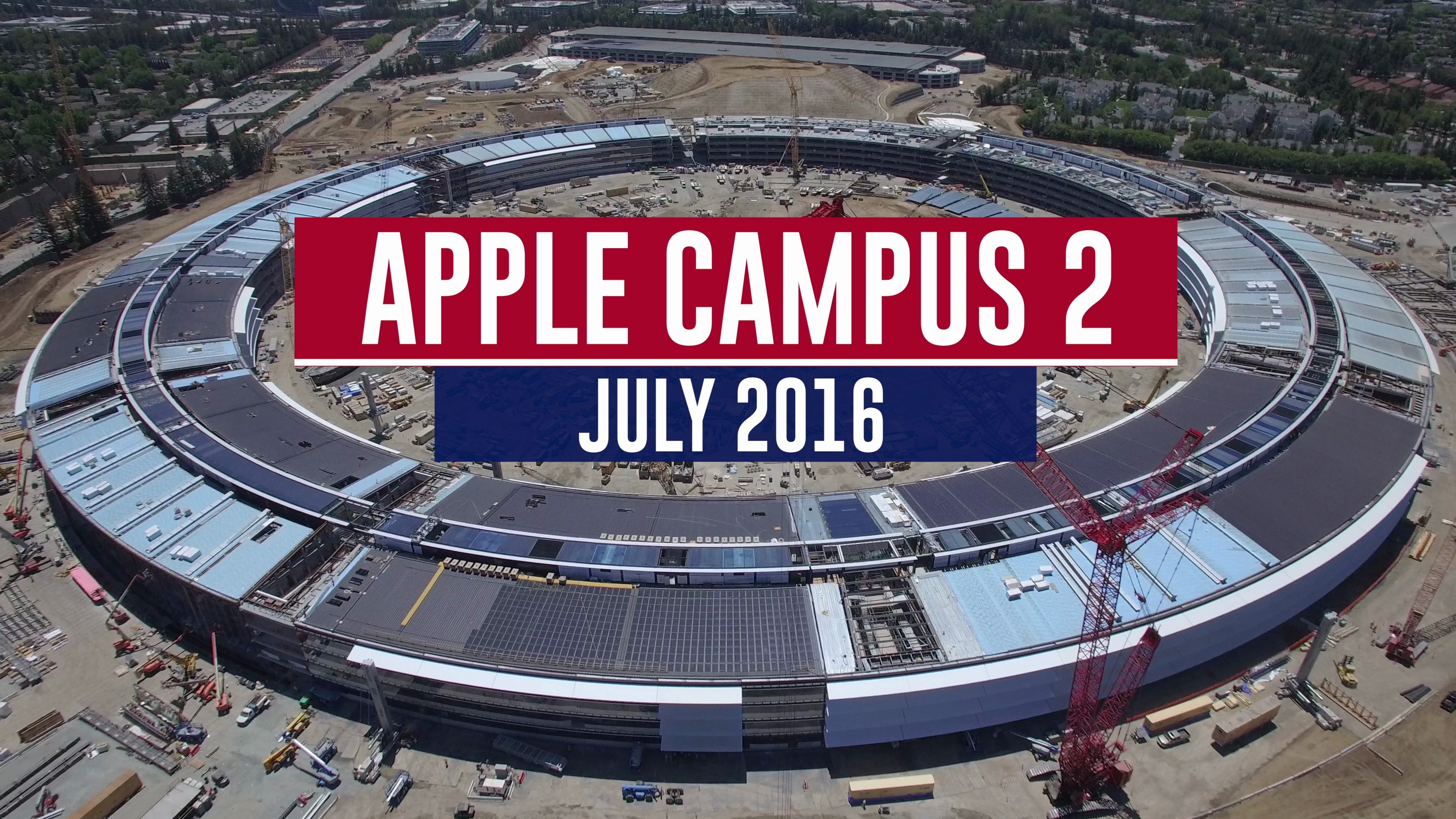 Apple Campus 2 Spaceship - Juli 2016