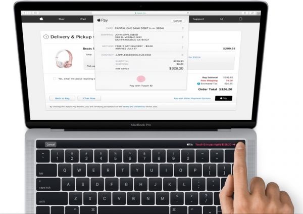 Apple MacBook Pro (2016) mit TouchID