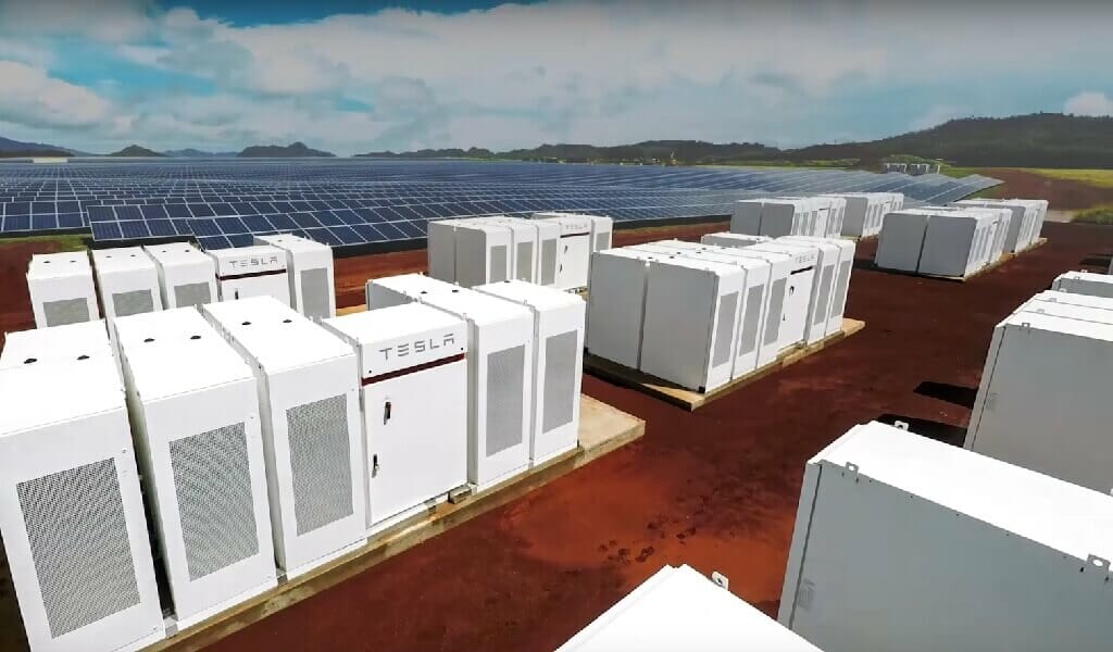 Tesla - Australien 100 Mwh Großprojekt