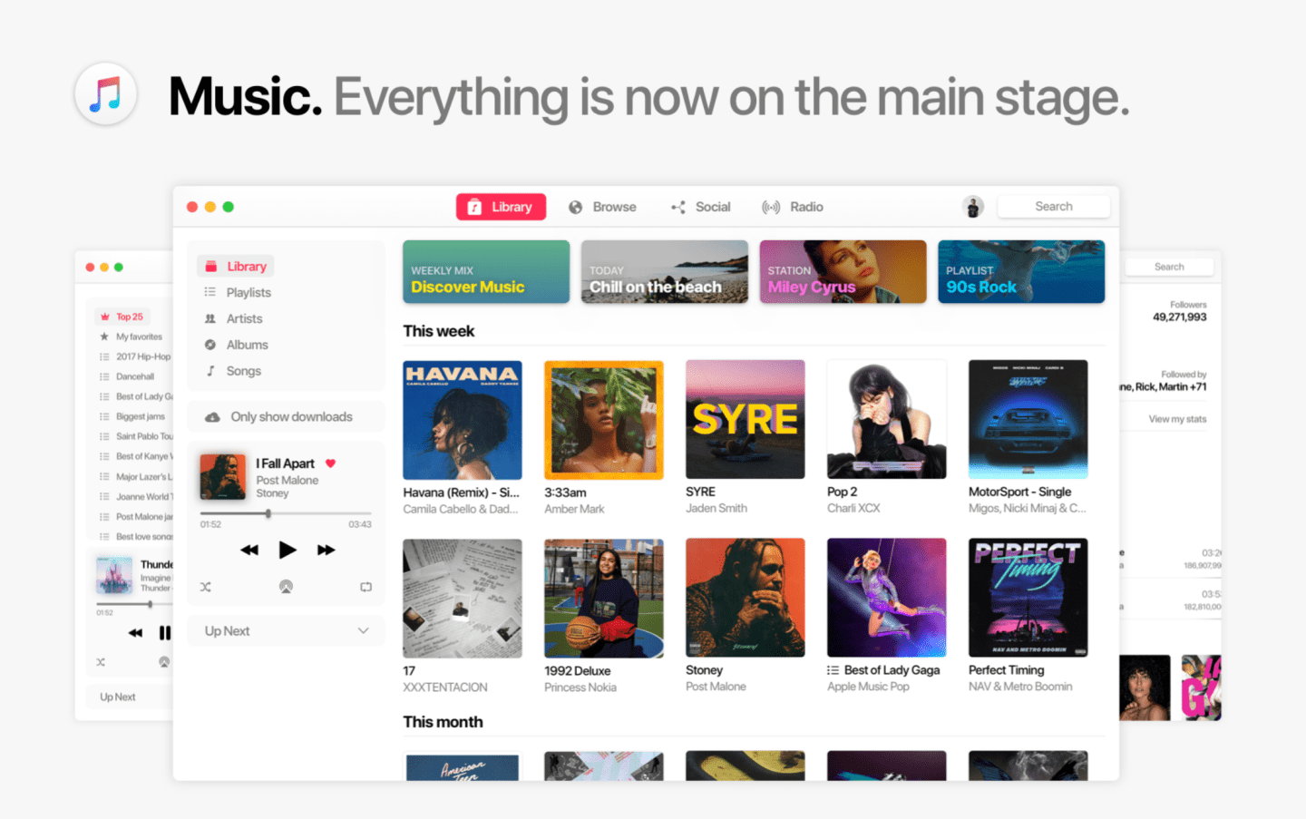 Apple Music (iTunes) Design - Konzept