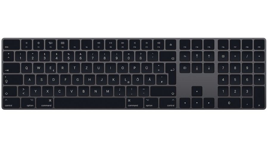 Apple Magic Keyboard in Grau