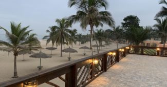 Gambia Reisebericht - Zu sehen: Strand und das Meer an der westafrikanischen Küste