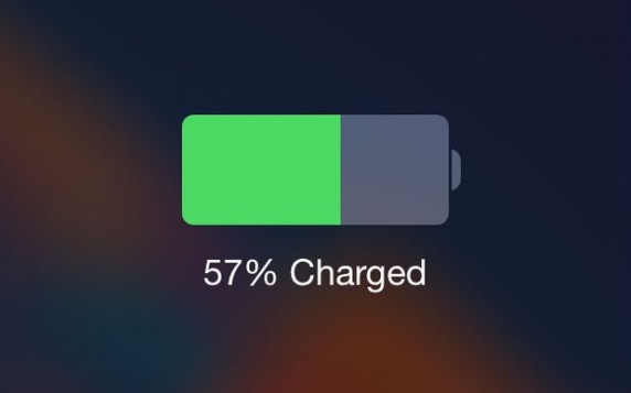 iPhone Akku Anzeige