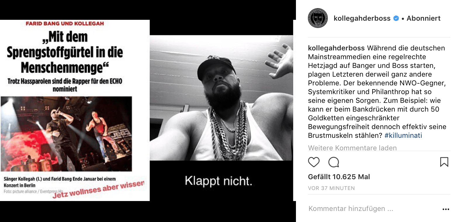 Kollegah äußert sich zur medialen Hetze gegen JBG 3 1